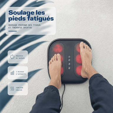 Plantéa™ - Masseur de pieds shiatsu chauffant