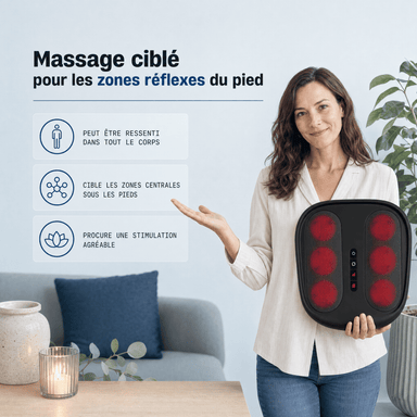 Plantéa™ - Masseur de pieds shiatsu chauffant
