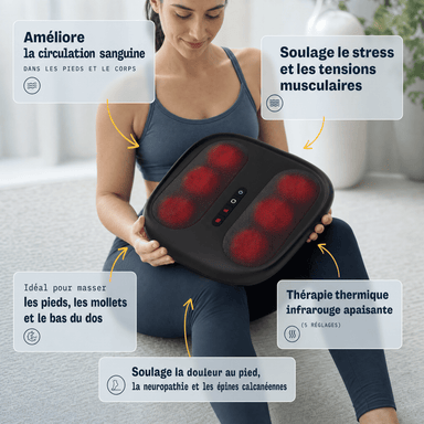 Plantéa™ - Masseur de pieds shiatsu chauffant