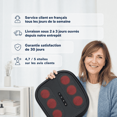 Plantéa™ - Masseur de pieds shiatsu chauffant