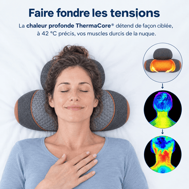 Cervéa™ - Appareil de massage cervical 3-en-1