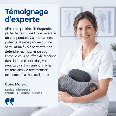 Cervéa™ - Appareil de massage cervical 3-en-1